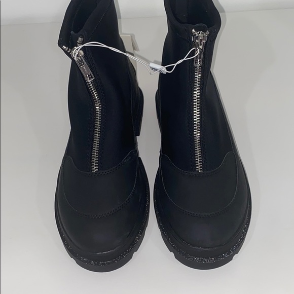 Zara Girls Ankle Zip Up Boots -NWT - Picture 2 of 4